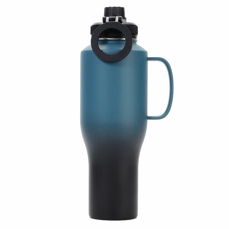32oz T-Shape Water Bottle with Magnetic Phone Holder Lid