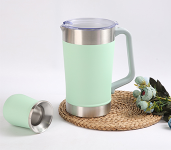 Juego de cafetera de 64 oz y taza de mate de 8 oz